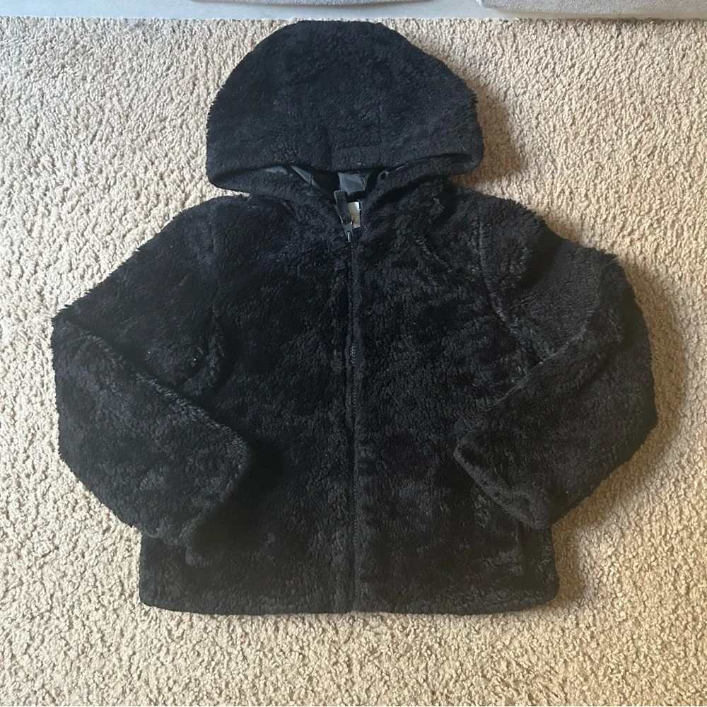 Cat & Jack | Faux Fur Black Jacket
